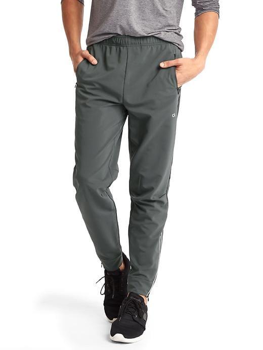 Gap Men Stretch Tapered Pants - Gun Powder