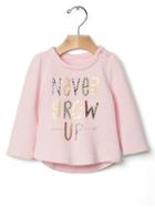 Gap Embellished Neverland Sweatshirt - Pink Cameo