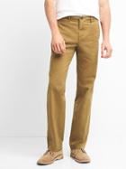 Gap Vintage Washed Relaxed Fit Khakis - Palomino Brown