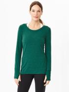 Gap Gapfit Breathe Long Sleeve T - Green Pine