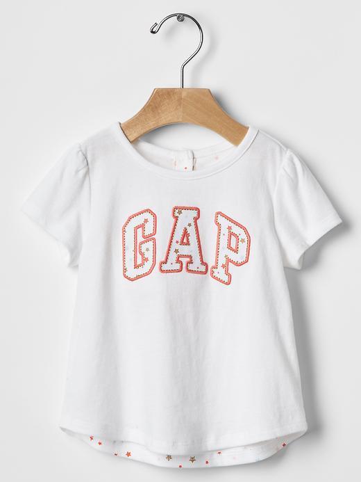 Gap Starry Logo Tee - White