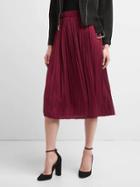 Gap Women Pleated Midi Skirt - Red Delicious