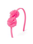 Gap Chiffon Pom Pom Headbands - Pink Pop Neon