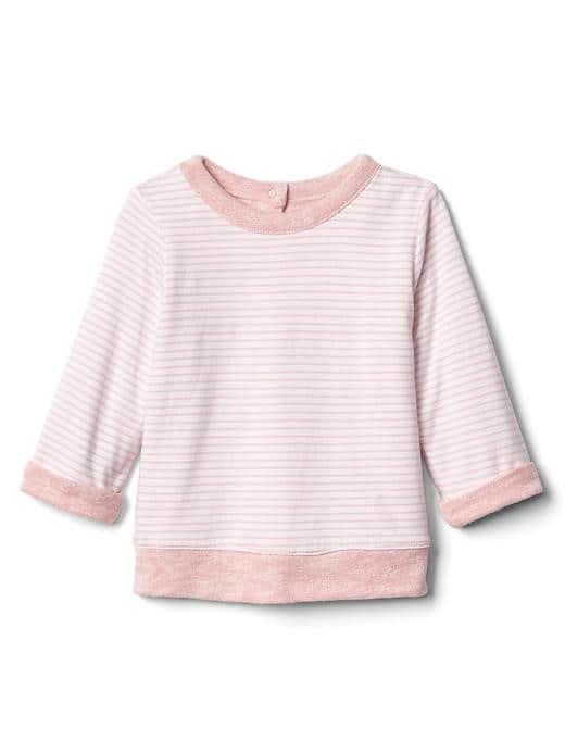 Gap Women Favorite Reversible Crew Pullover - Impatient
