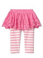Gap Eyelet Skirt Legging Duo - Pixie Dust Pink