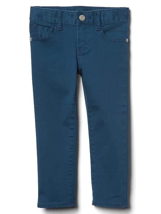 Gap High Stretch Slim Jeans - Grease Blue