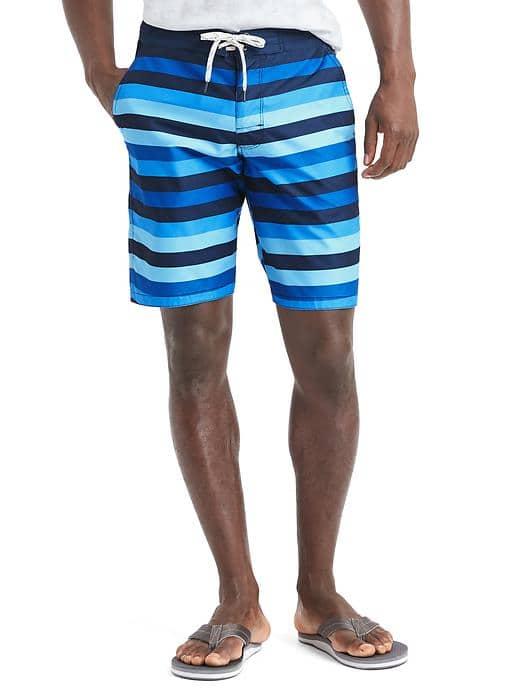 Gap Men Retro Stripe Boardshorts 10 - Crazy Stripe