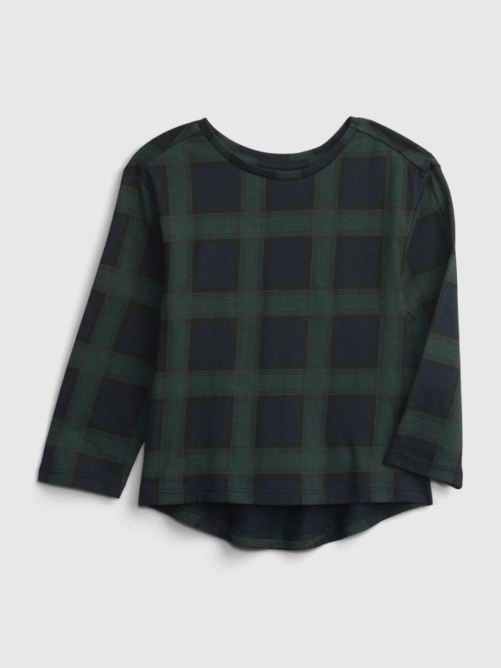 Toddler 100% Organic Cotton Mix And Match Print Tunic Top