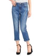 Gap Women Super High Rise Best Girlfriend Crop Jeans - Medium Indigo