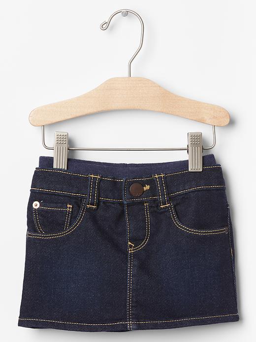 Gap 1969 Indigo Mini Skirt - Rinsed Washed Indigo