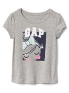 Gap Logo Short Sleeve Tee - Aqua
