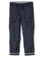 Gap Jersey Lined Cargo Joggers - Vintage Navy