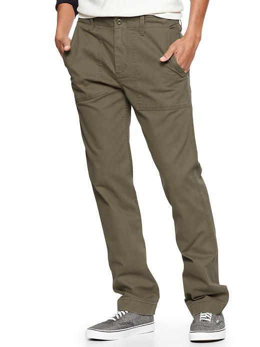 Gap Slim Fatigue Pant - Olive