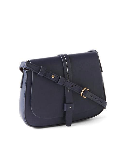 Gap Women Crossbody Saddle Bag - Navy
