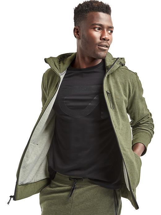 Gap Men Elements Fleece Full Zip Hoodie - Surplus