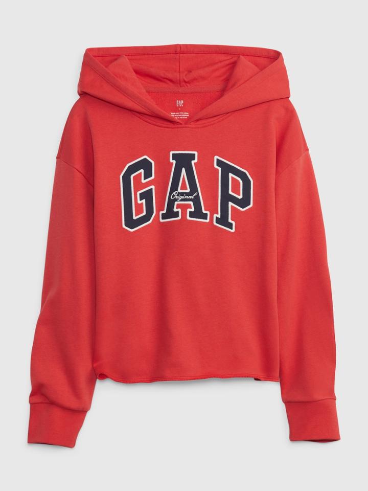 Kids Gap Logo Cutoff Hoodie