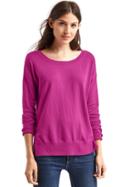 Gap Women Drop Sleeve Pullover Sweater - Berry