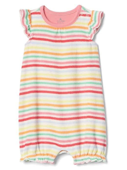 Gap May Fair Stripe Shorty One Piece - Multi Stripe
