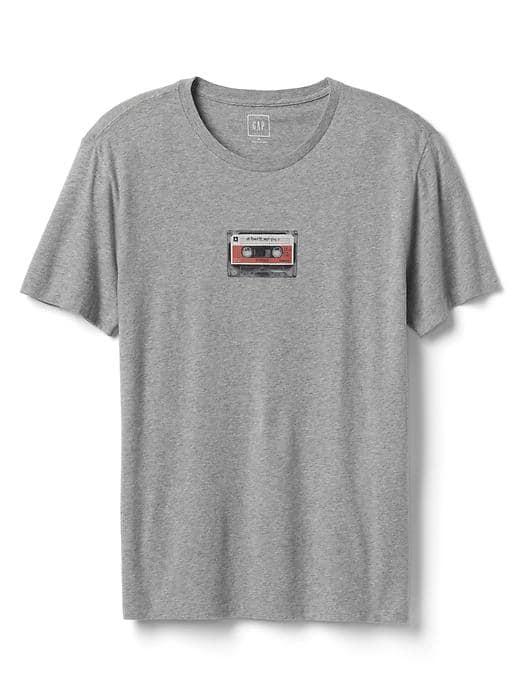 Gap Men Graphic Short Sleeve Tee - Casette Tape