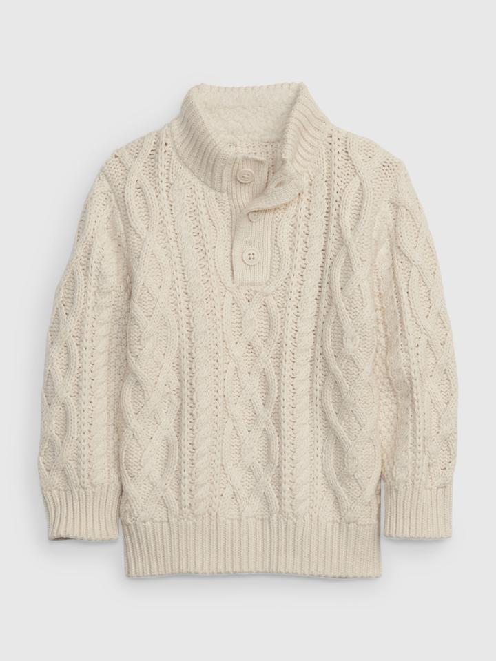 Toddler Cable-knit Sweater