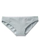 Gap Women Stretch Cotton Lace Trim Bikini - Crystal Dusk