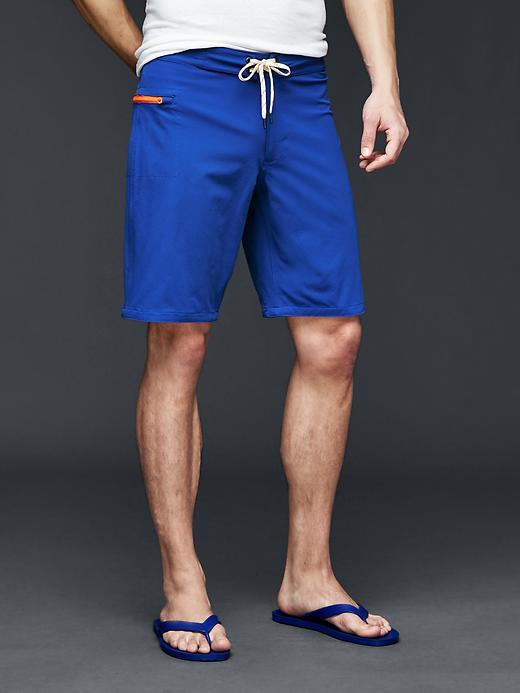 Gap Men Performance Stretch Board Shorts 10 - Brillant Blue