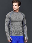 Gap Men Core Trainer Crew Lonsleeve - Blue Galaxy