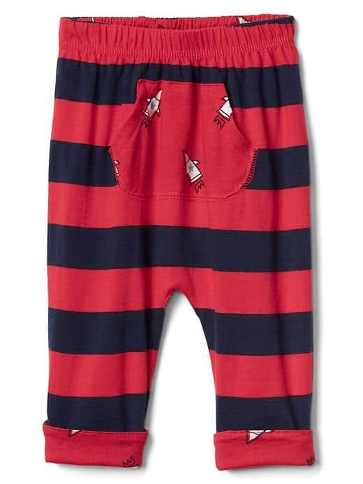 Gap Reversible Kanga Pants - Pepper Red
