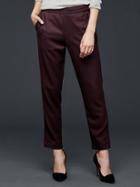 Gap Women Flannel Joggers - Birch Beer