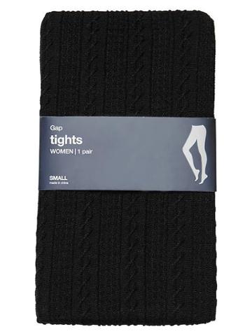 Gap Cable Knit Tights - Black