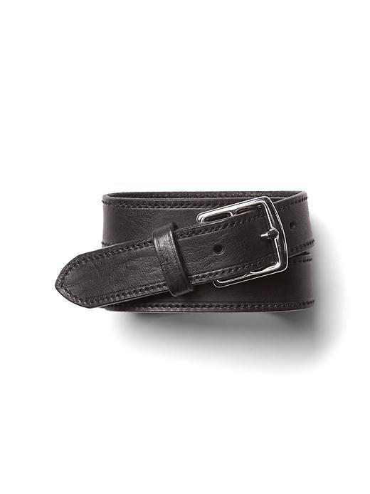 Gap Men Harness Buckle Belt - Black