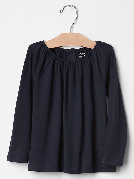 Gap Shirred Raglan Tee - Blue Galaxy