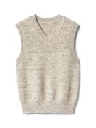 Gap V Neck Sweater Vest - New Off White