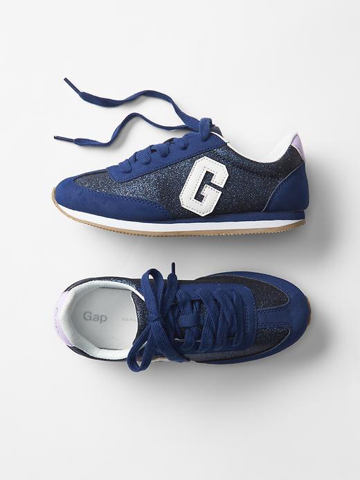 Gap Glitter Logo Trainers - Night Sky