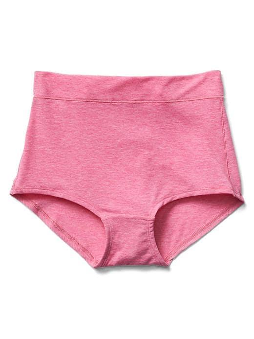 Gap Women Breathe High Waist Bikini - Happy Pink