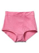 Gap Women Breathe High Waist Bikini - Happy Pink