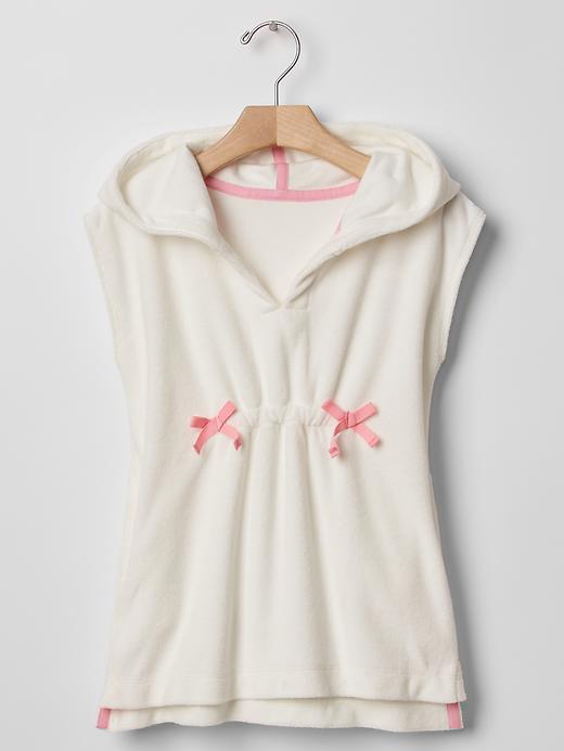 Gap Cozy Beach Cover Up Hoodie - New Off White