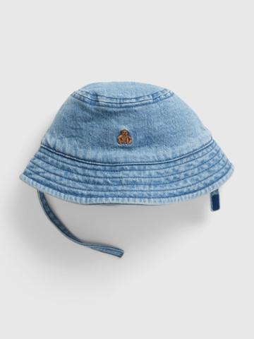 Baby Organic Cotton Denim Bucket Hat
