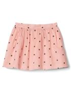 Gap Dotty Flippy Skirt - Dot Print