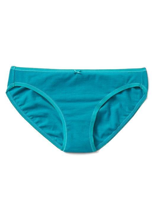 Gap Women Stretch Cotton Low Rise Bikini - New Bright Sea