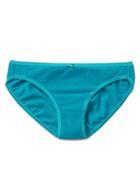 Gap Women Stretch Cotton Low Rise Bikini - New Bright Sea