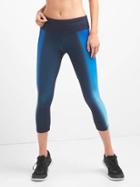 Gap Women Gfast X Train Gradient Capris - Blue