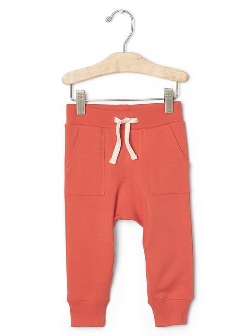 Gap Terry Pocket Pants - Fire Coral