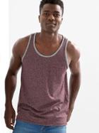 Gap Men Marled Pocket Tank - Tuscan Red