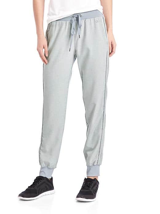 Gap Women Studio Heathered Joggers - Crystal Dusk