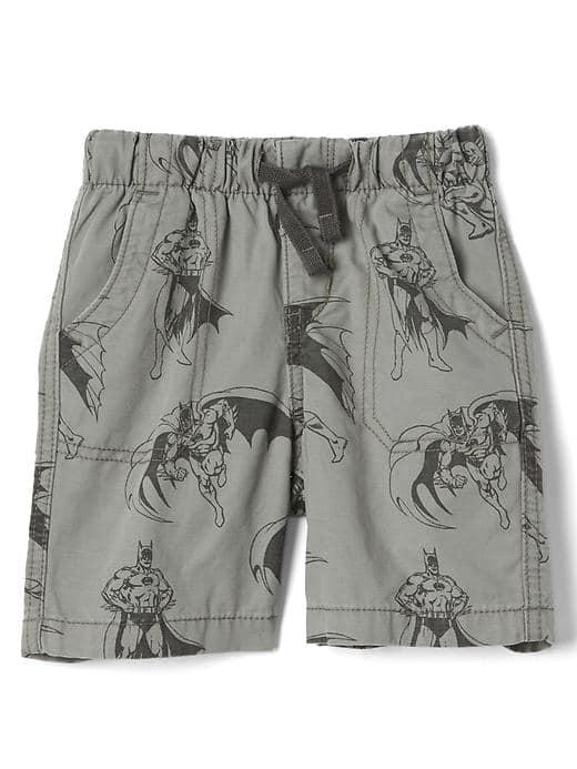 Gap Babygap &#124 Dc Superhero Pull On Shorts - Peak Grey
