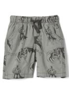 Gap Babygap &#124 Dc Superhero Pull On Shorts - Peak Grey