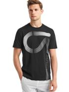 Gap Men Gdry Graphic T Shirt - True Black
