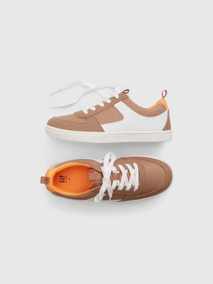 Kids Khaki Sneakers