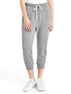 Gap Women French Terry Logo Joggers - Heather Grey
